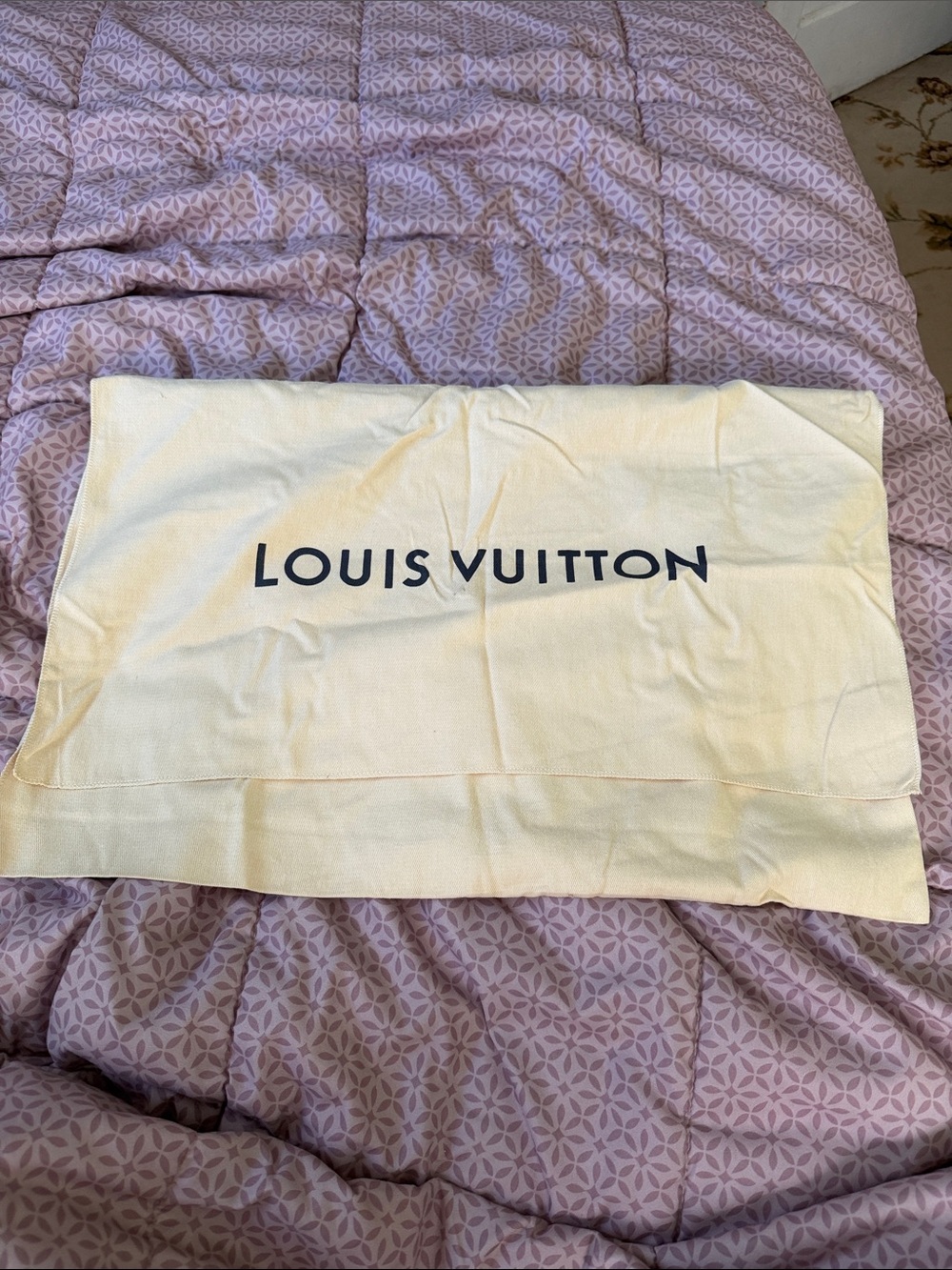 Louis Vuitton dust bag